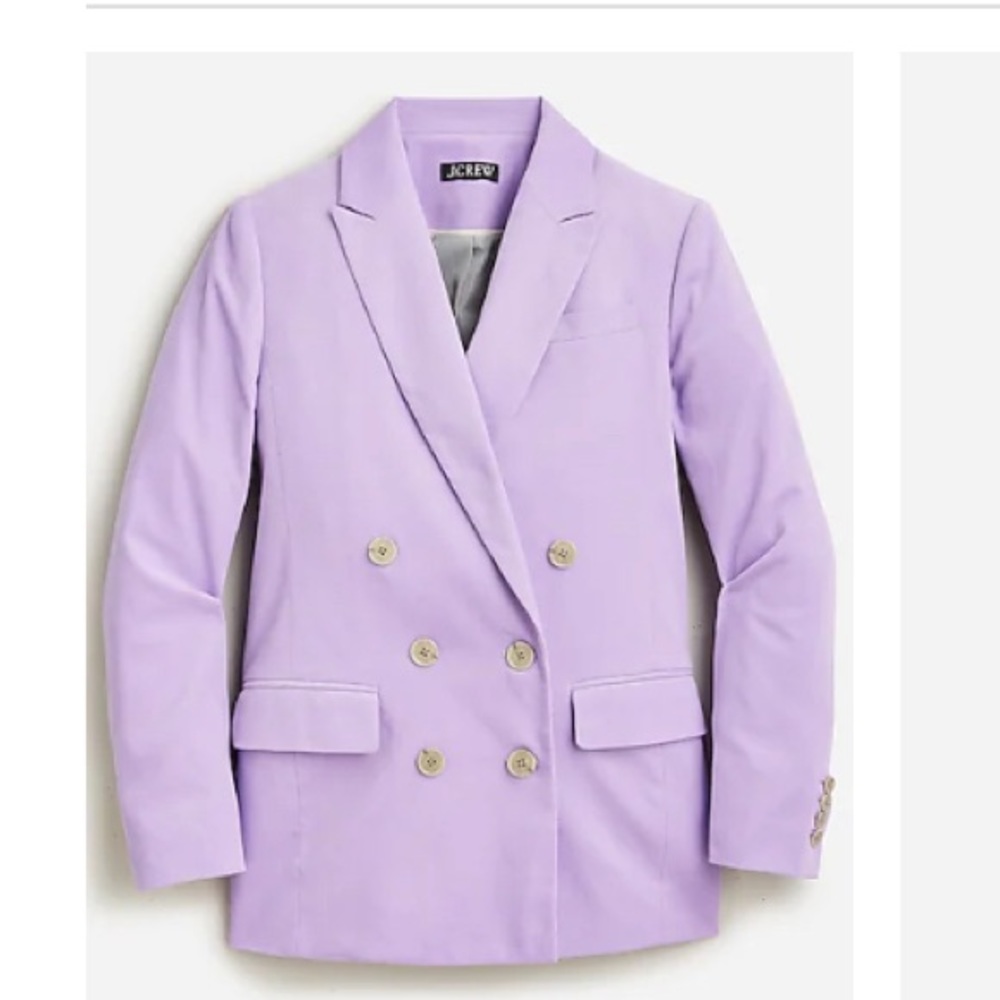 NWT J.Crew Double-Breasted Alfie Blazer in Drapey Corduroy